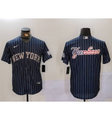 Men New York Yankees Navy Team Big Logo Cool Base Stitched Baseball Jersey 15 Men New York Yankees Navy Team Big Logo Cool Base Stitched Baseball Jersey 15