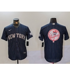 Men New York Yankees Navy Team Big Logo Cool Base Stitched Baseball Jersey 16 Men New York Yankees Navy Team Big Logo Cool Base Stitched Baseball Jersey 16