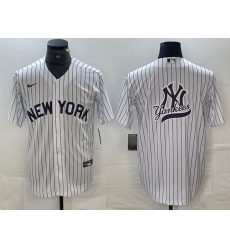 Men New York Yankees Team Big Logo White Cool Base Stitched Baseball Jerseys Men New York Yankees Team Big Logo White Cool Base Stitched Baseball Jerseys
