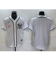 Men New York Yankees White Team Big Logo Cool Base Stitched Baseball Jersey 30 Men New York Yankees White Team Big Logo Cool Base Stitched Baseball Jersey 30