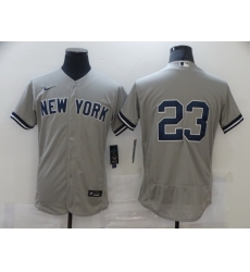 Men Nike New York Yankees 23 Don Mattingly Gray MLB Jersey Men Nike New York Yankees 23 Don Mattingly Gray MLB Jersey