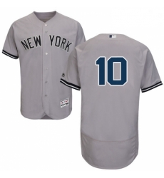 Mens Majestic New York Yankees 10 Phil Rizzuto Grey Road Flex Base Authentic Collection MLB Jersey Mens Majestic New York Yankees 10 Phil Rizzuto Grey Road Flex Base Authentic Collection MLB Jersey