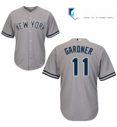 Mens Majestic New York Yankees 11 Brett Gardner Replica Grey Road MLB Jersey Mens Majestic New York Yankees 11 Brett Gardner Replica Grey Road MLB Jersey