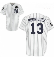 Mens Majestic New York Yankees 13 Alex Rodriguez Authentic White GMS The Boss MLB Jersey Mens Majestic New York Yankees 13 Alex Rodriguez Authentic White GMS The Boss MLB Jersey
