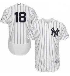 Mens Majestic New York Yankees 18 Don Larsen White Home Flex Base Authentic Collection MLB Jersey Mens Majestic New York Yankees 18 Don Larsen White Home Flex Base Authentic Collection MLB Jersey