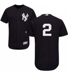 Mens Majestic New York Yankees 2 Derek Jeter Navy Blue Alternate Flex Base Authentic Collection MLB Jersey Mens Majestic New York Yankees 2 Derek Jeter Navy Blue Alternate Flex Base Authentic Collection MLB Jersey