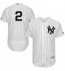 Mens Majestic New York Yankees 2 Derek Jeter White Home Flex Base Authentic Collection MLB Jersey Mens Majestic New York Yankees 2 Derek Jeter White Home Flex Base Authentic Collection MLB Jersey