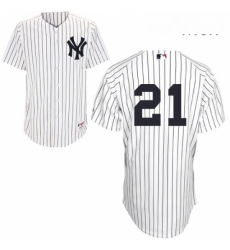 Mens Majestic New York Yankees 21 Paul ONeill Replica White Cooperstown MLB Jersey Mens Majestic New York Yankees 21 Paul ONeill Replica White Cooperstown MLB Jersey