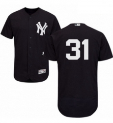 Mens Majestic New York Yankees 31 Aaron Hicks Navy Blue Flexbase Authentic Collection MLB Jersey Mens Majestic New York Yankees 31 Aaron Hicks Navy Blue Flexbase Authentic Collection MLB Jersey
