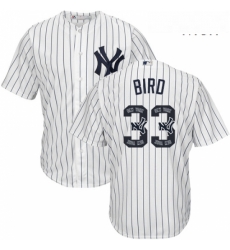 Mens Majestic New York Yankees 33 Greg Bird Authentic White Team Logo Fashion MLB Jersey Mens Majestic New York Yankees 33 Greg Bird Authentic White Team Logo Fashion MLB Jersey