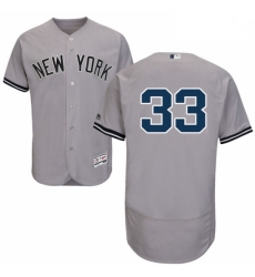Mens Majestic New York Yankees 33 Greg Bird Grey Road Flex Base Authentic Collection MLB Jersey Mens Majestic New York Yankees 33 Greg Bird Grey Road Flex Base Authentic Collection MLB Jersey