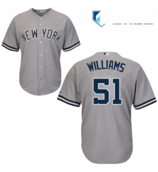 Mens Majestic New York Yankees 51 Bernie Williams Replica Grey Road MLB Jersey Mens Majestic New York Yankees 51 Bernie Williams Replica Grey Road MLB Jersey