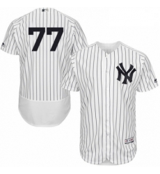 Mens Majestic New York Yankees 77 Clint Frazier White Home Flex Base Authentic Collection MLB Jersey Mens Majestic New York Yankees 77 Clint Frazier White Home Flex Base Authentic Collection MLB Jersey