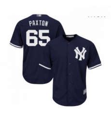 Mens New York Yankees 65 James Paxton Replica Navy Blue Alternate Baseball Jersey Mens New York Yankees 65 James Paxton Replica Navy Blue Alternate Baseball Jersey
