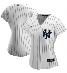 New York Yankees Nike Women Home 2020 MLB Team Jersey White New York Yankees Nike Women Home 2020 MLB Team Jersey White