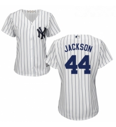 Womens Majestic New York Yankees 44 Reggie Jackson Authentic White Home MLB Jersey Womens Majestic New York Yankees 44 Reggie Jackson Authentic White Home MLB Jersey