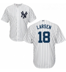 Youth Majestic New York Yankees 18 Don Larsen Authentic White Home MLB Jersey Youth Majestic New York Yankees 18 Don Larsen Authentic White Home MLB Jersey
