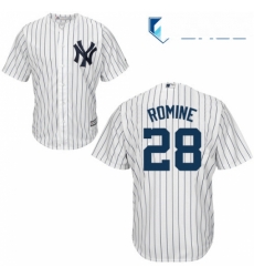 Youth Majestic New York Yankees 28 Austin Romine Authentic White Home MLB Jersey Youth Majestic New York Yankees 28 Austin Romine Authentic White Home MLB Jersey
