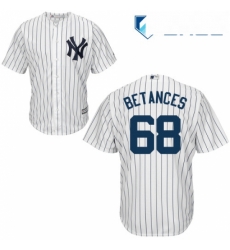 Youth Majestic New York Yankees 68 Dellin Betances Authentic White Home MLB Jersey Youth Majestic New York Yankees 68 Dellin Betances Authentic White Home MLB Jersey