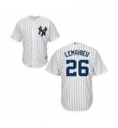 Youth New York Yankees 26 DJ LeMahieu Authentic White Home Baseball Jersey Youth New York Yankees 26 DJ LeMahieu Authentic White Home Baseball Jersey