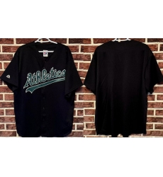Men Oakland Athletics Blank Black Stitched Baseball Jersey Men Oakland Athletics Blank Black Stitched Baseball Jersey