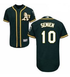 Mens Majestic Oakland Athletics 10 Marcus Semien Green Alternate Flex Base Authentic Collection MLB Jersey Mens Majestic Oakland Athletics 10 Marcus Semien Green Alternate Flex Base Authentic Collection MLB Jersey