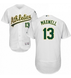 Mens Majestic Oakland Athletics 13 Bruce Maxwell White Home Flex Base Authentic Collection MLB Jersey Mens Majestic Oakland Athletics 13 Bruce Maxwell White Home Flex Base Authentic Collection MLB Jersey