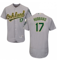 Mens Majestic Oakland Athletics 17 Glenn Hubbard Grey Road Flex Base Authentic Collection MLB Jersey Mens Majestic Oakland Athletics 17 Glenn Hubbard Grey Road Flex Base Authentic Collection MLB Jersey