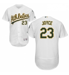 Mens Majestic Oakland Athletics 23 Matt Joyce White Flexbase Authentic Collection MLB Jersey Mens Majestic Oakland Athletics 23 Matt Joyce White Flexbase Authentic Collection MLB Jersey