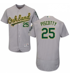 Mens Majestic Oakland Athletics 25 Stephen Piscotty Grey Road Flex Base Authentic Collection MLB Jersey Mens Majestic Oakland Athletics 25 Stephen Piscotty Grey Road Flex Base Authentic Collection MLB Jersey