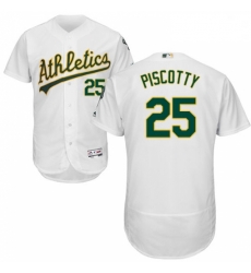 Mens Majestic Oakland Athletics 25 Stephen Piscotty White Home Flex Base Authentic Collection MLB Jersey Mens Majestic Oakland Athletics 25 Stephen Piscotty White Home Flex Base Authentic Collection MLB Jersey