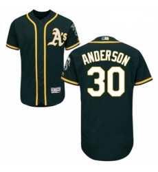 Mens Majestic Oakland Athletics 30 Brett Anderson Green Alternate Flex Base Authentic Collection MLB Jersey Mens Majestic Oakland Athletics 30 Brett Anderson Green Alternate Flex Base Authentic Collection MLB Jersey