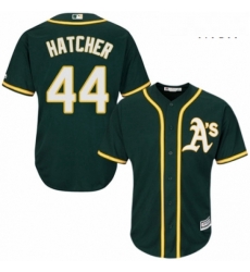 Mens Majestic Oakland Athletics 44 Chris Hatcher Replica Green Alternate 1 Cool Base MLB Jersey Mens Majestic Oakland Athletics 44 Chris Hatcher Replica Green Alternate 1 Cool Base MLB Jersey