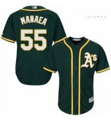 Mens Majestic Oakland Athletics 55 Sean Manaea Replica Green Alternate 1 Cool Base MLB Jersey Mens Majestic Oakland Athletics 55 Sean Manaea Replica Green Alternate 1 Cool Base MLB Jersey