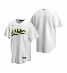 Mens Nike Oakland Athletics Blank White Home Stitched Baseball Jersey Mens Nike Oakland Athletics Blank White Home Stitched Baseball Jersey