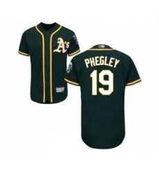 Mens Oakland Athletics 19 Josh Phegley Green Alternate Flex Base Authentic Collection Baseball Jersey Mens Oakland Athletics 19 Josh Phegley Green Alternate Flex Base Authentic Collection Baseball Jersey
