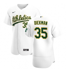 Oakland Athletics 35 Jake Diekman Men Nike White Home 2020 Authentic Player MLB Jersey Oakland Athletics 35 Jake Diekman Men Nike White Home 2020 Authentic Player MLB Jersey