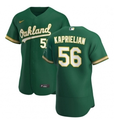 Oakland Athletics 56 James Kaprielian Men Nike Kelly Green Alternate 2020 Authentic Player MLB Jersey Oakland Athletics 56 James Kaprielian Men Nike Kelly Green Alternate 2020 Authentic Player MLB Jersey