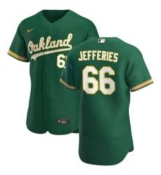 Oakland Athletics 66 Daulton Jefferies Men Nike Kelly Green Alternate 2020 Authentic Player MLB Jersey Oakland Athletics 66 Daulton Jefferies Men Nike Kelly Green Alternate 2020 Authentic Player MLB Jersey