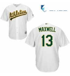 Youth Majestic Oakland Athletics 13 Bruce Maxwell Authentic White Home Cool Base MLB Jersey Youth Majestic Oakland Athletics 13 Bruce Maxwell Authentic White Home Cool Base MLB Jersey