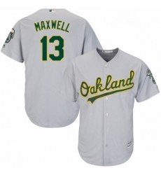 Youth Majestic Oakland Athletics 13 Bruce Maxwell Replica Grey Road Cool Base MLB Jersey Youth Majestic Oakland Athletics 13 Bruce Maxwell Replica Grey Road Cool Base MLB Jersey