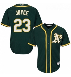 Youth Majestic Oakland Athletics 23 Matt Joyce Authentic Green Alternate 1 Cool Base MLB Jersey Youth Majestic Oakland Athletics 23 Matt Joyce Authentic Green Alternate 1 Cool Base MLB Jersey