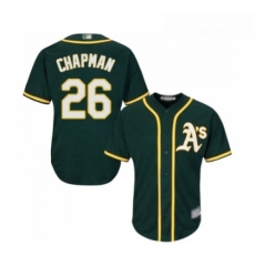 Youth Oakland Athletics 26 Matt Chapman Replica Green Alternate 1 Cool Base Baseball Jersey Youth Oakland Athletics 26 Matt Chapman Replica Green Alternate 1 Cool Base Baseball Jersey