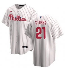 Men Philadelphia Phillies 21 Garrett Stubbs White Cool Base Stitched Baseball Jersey Men Philadelphia Phillies 21 Garrett Stubbs White Cool Base Stitched Baseball Jersey
