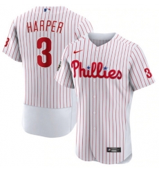Men Philadelphia Phillies 3 Bryce Harper White 2022 World Series Flex Base Stitched Baseball Jersey Men Philadelphia Phillies 3 Bryce Harper White 2022 World Series Flex Base Stitched Baseball Jersey