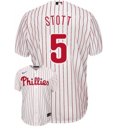 Men Philadelphia Phillies 5 Bryson Stott White Cool Base Stitched Baseball Jersey Men Philadelphia Phillies 5 Bryson Stott White Cool Base Stitched Baseball Jersey