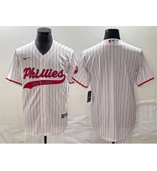 Men Philadelphia Phillies Blank White Cool Base Stitched Baseball Jersey Men Philadelphia Phillies Blank White Cool Base Stitched Baseball Jersey