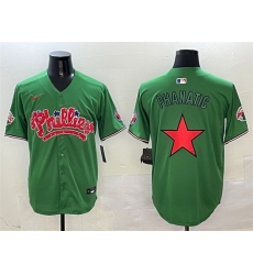 Men Philadelphia Phillies Green Phanatic Limited Stitched Jersey Men Philadelphia Phillies Green Phanatic Limited Stitched Jersey