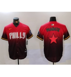Men Philadelphia Phillies Phanatic Red City Connect Limited Stitched Jersey Men Philadelphia Phillies Phanatic Red City Connect Limited Stitched Jersey