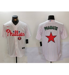 Men Philadelphia Phillies Phanatic White Red Cool Base Stitched Jersey 5 Men Philadelphia Phillies Phanatic White Red Cool Base Stitched Jersey 5